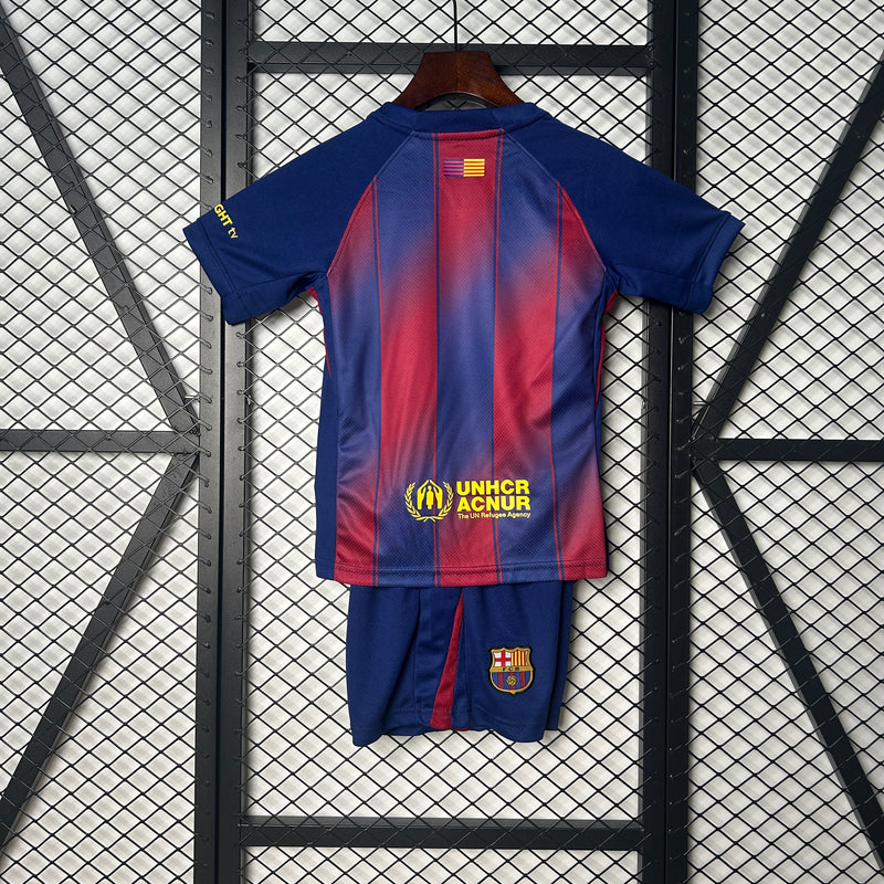 BARCELONA I 25/26 CONJUNTO INFANTIL